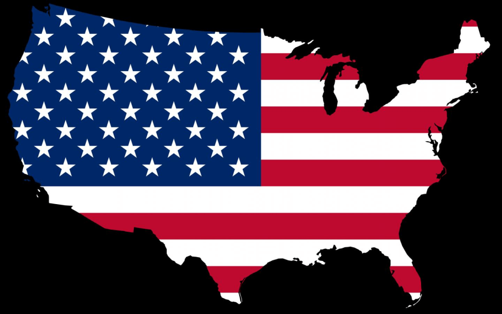 USA Map Flag Wallpaper HD For PC Background
