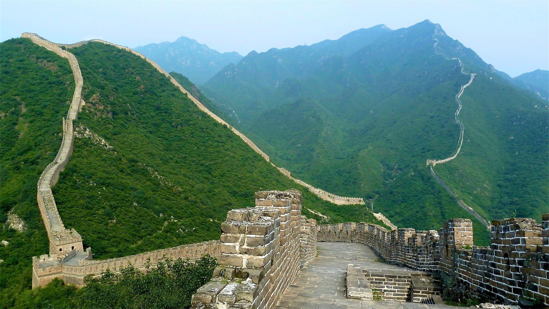 Great Wall of China Original Wallpaper HD Wallpaper