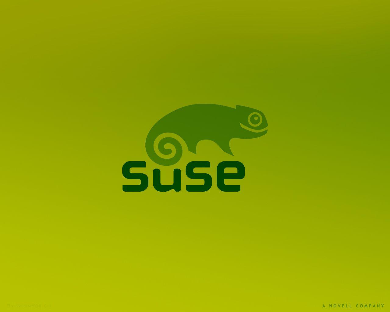 SuSE Linux 1280x1024 Green By Winny Wallpaper