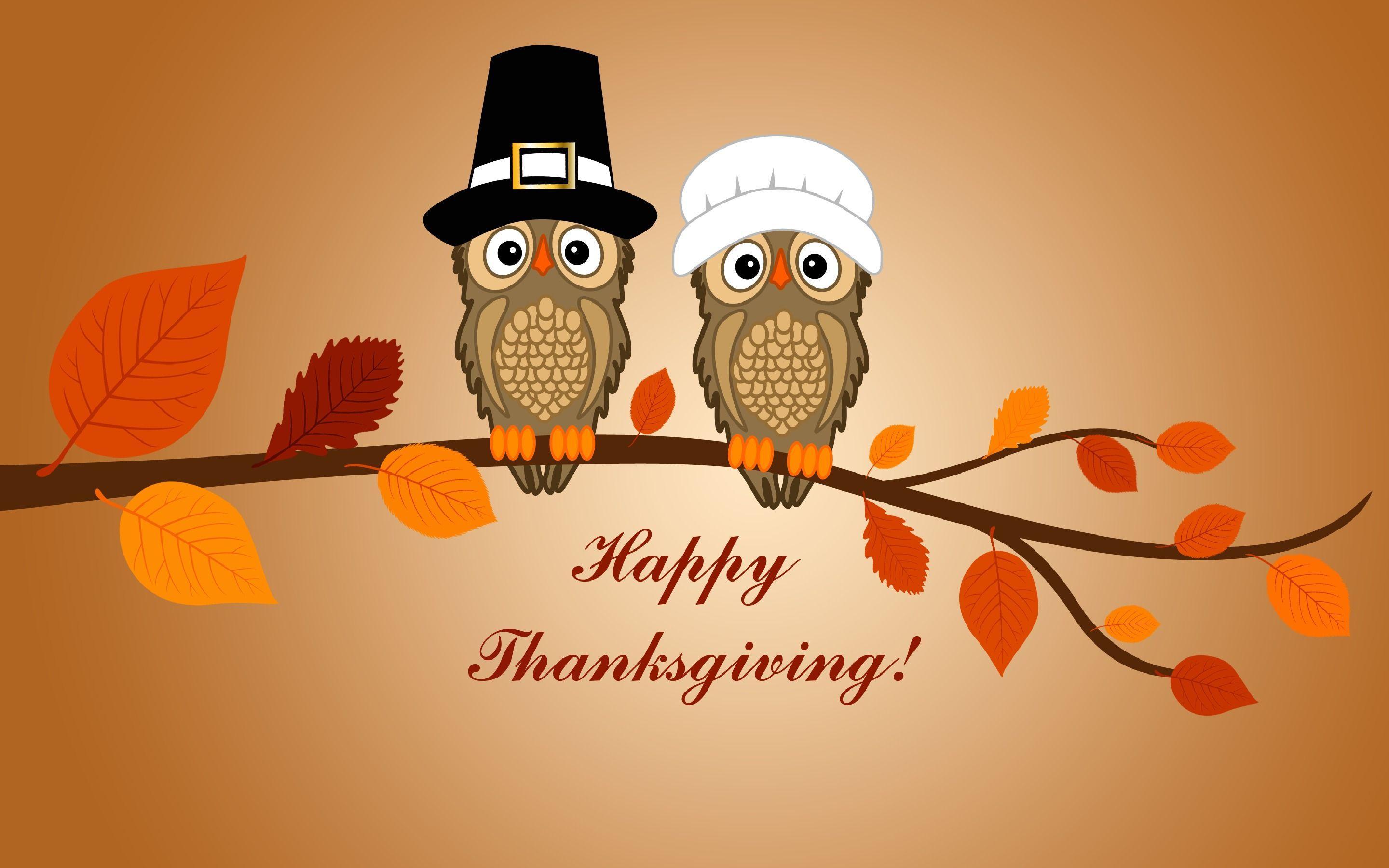 Thanksgiving Greetings Happy Fall Leaves 3D HD wallpaper #
