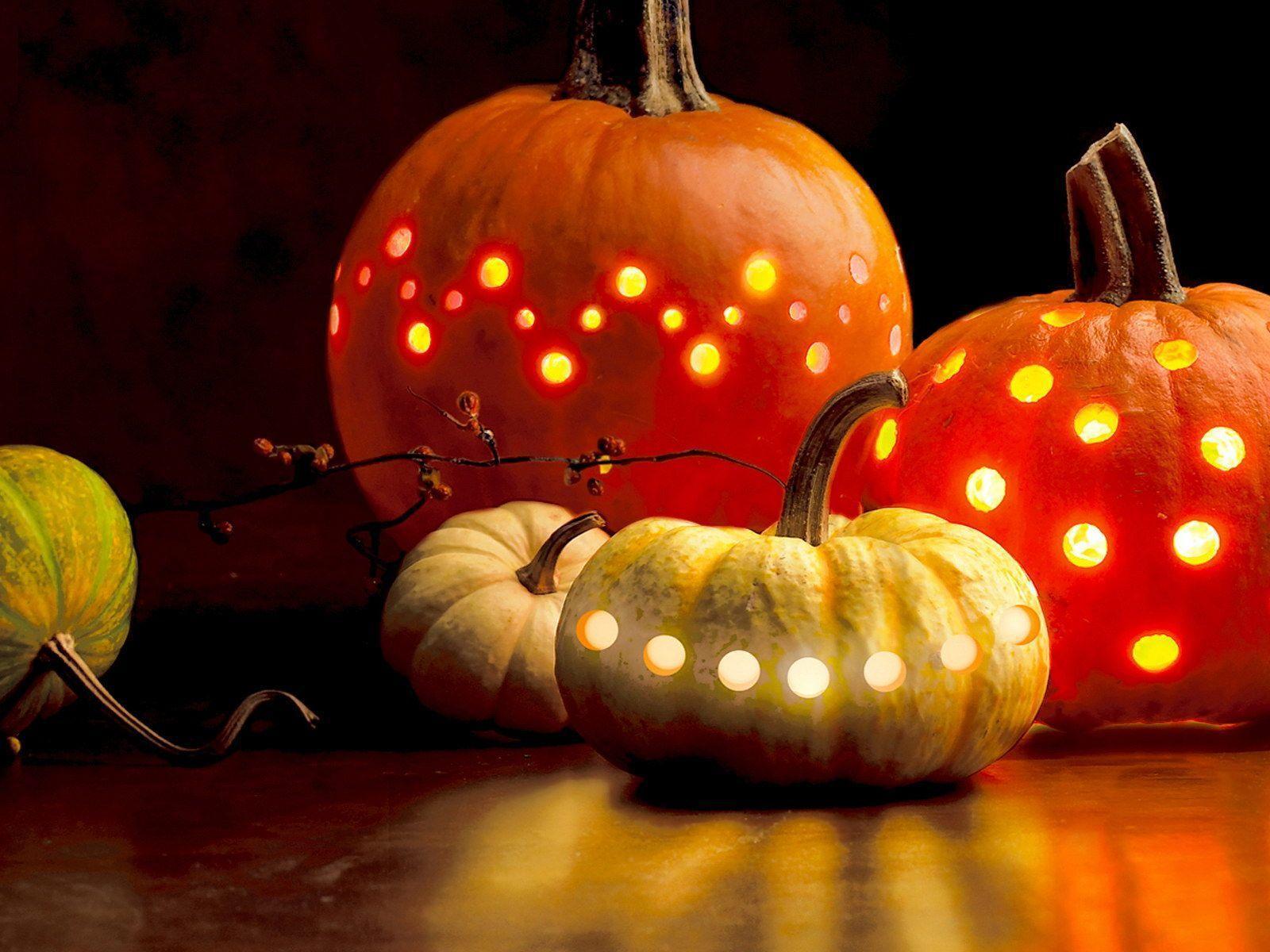 fall desktop wallpaper pumpkins