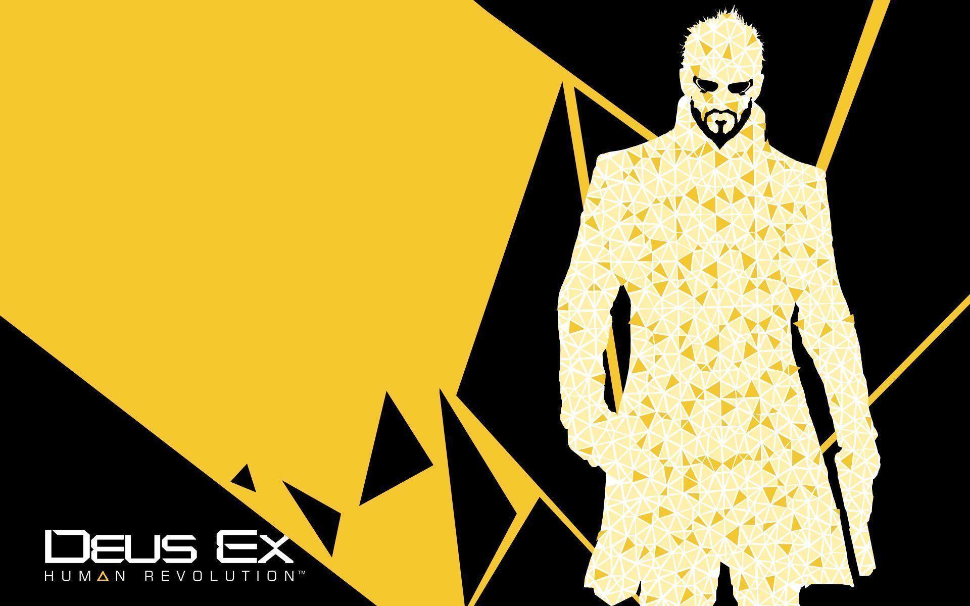 Deus Ex Human Revolution Wallpaper Triangular Computer Build