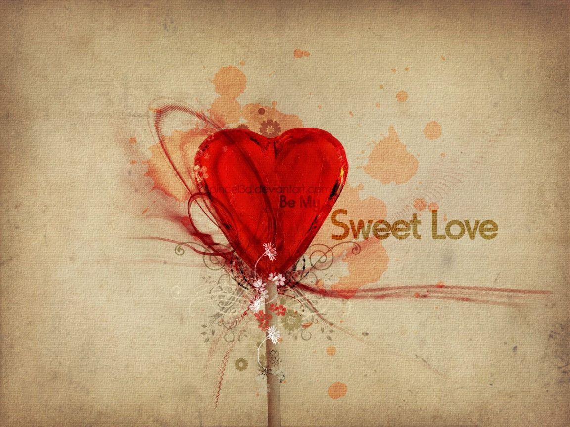 Sweet Lovers Wallpaper