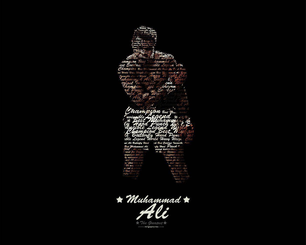 Muhammad Ali Wallpaper. HD Wallpaper Image