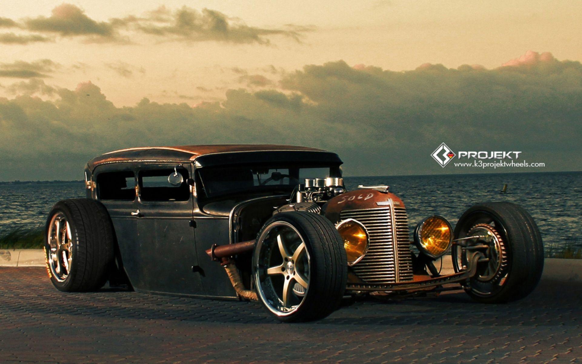 K3 Projekt Ford Model T Rat Rod Hot Rods Retro W Wallpaper