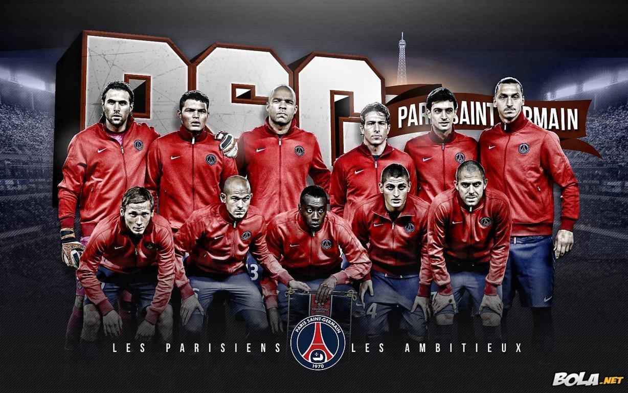 PSG Football Club Paris Saint Germain Players 2013 2014 Best