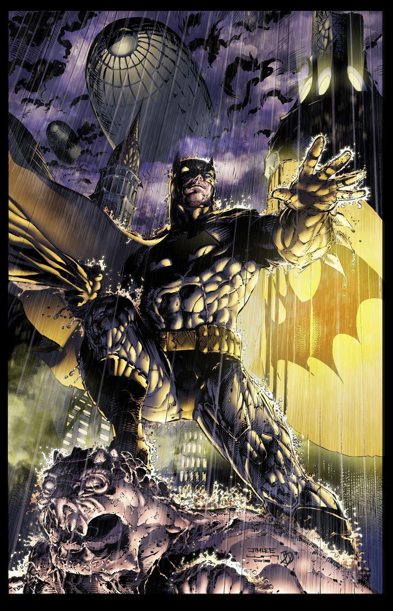 image For > Jim Lee Batman Wallpaper iPhone