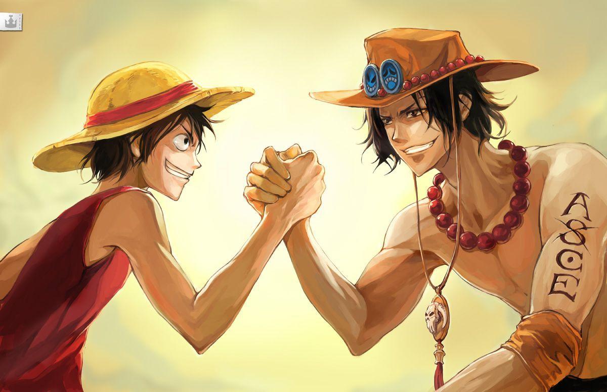 Luffy and Ace Brothers One Piece HD Wallpaper