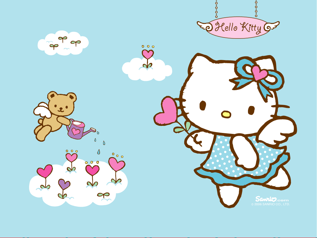 Hello Kitty HD Background. High Definition Wallpaper