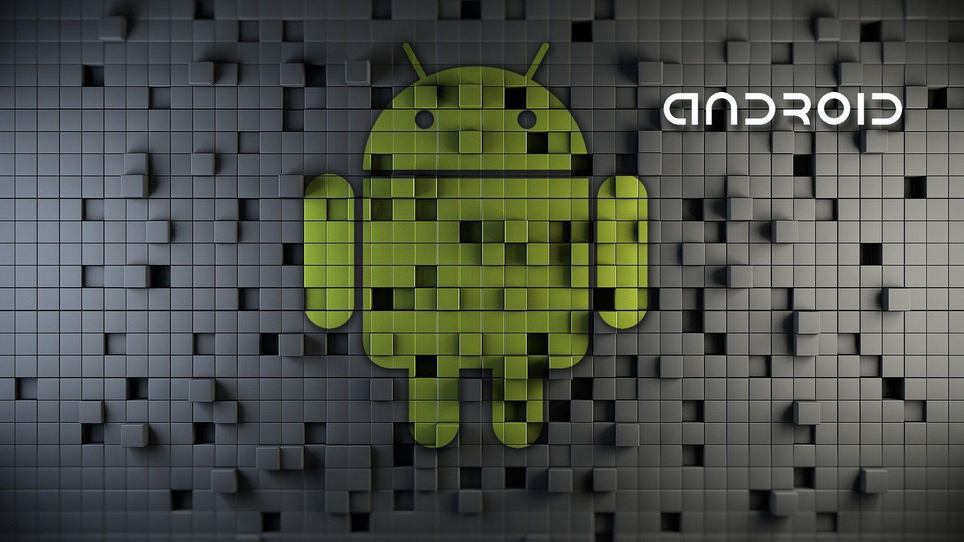 Wallpaper For > Android Logo 3D Wallpaper