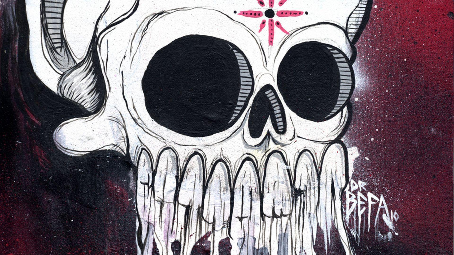 Graffiti Skull Cool Image Graffitiskull, Full HD desktop