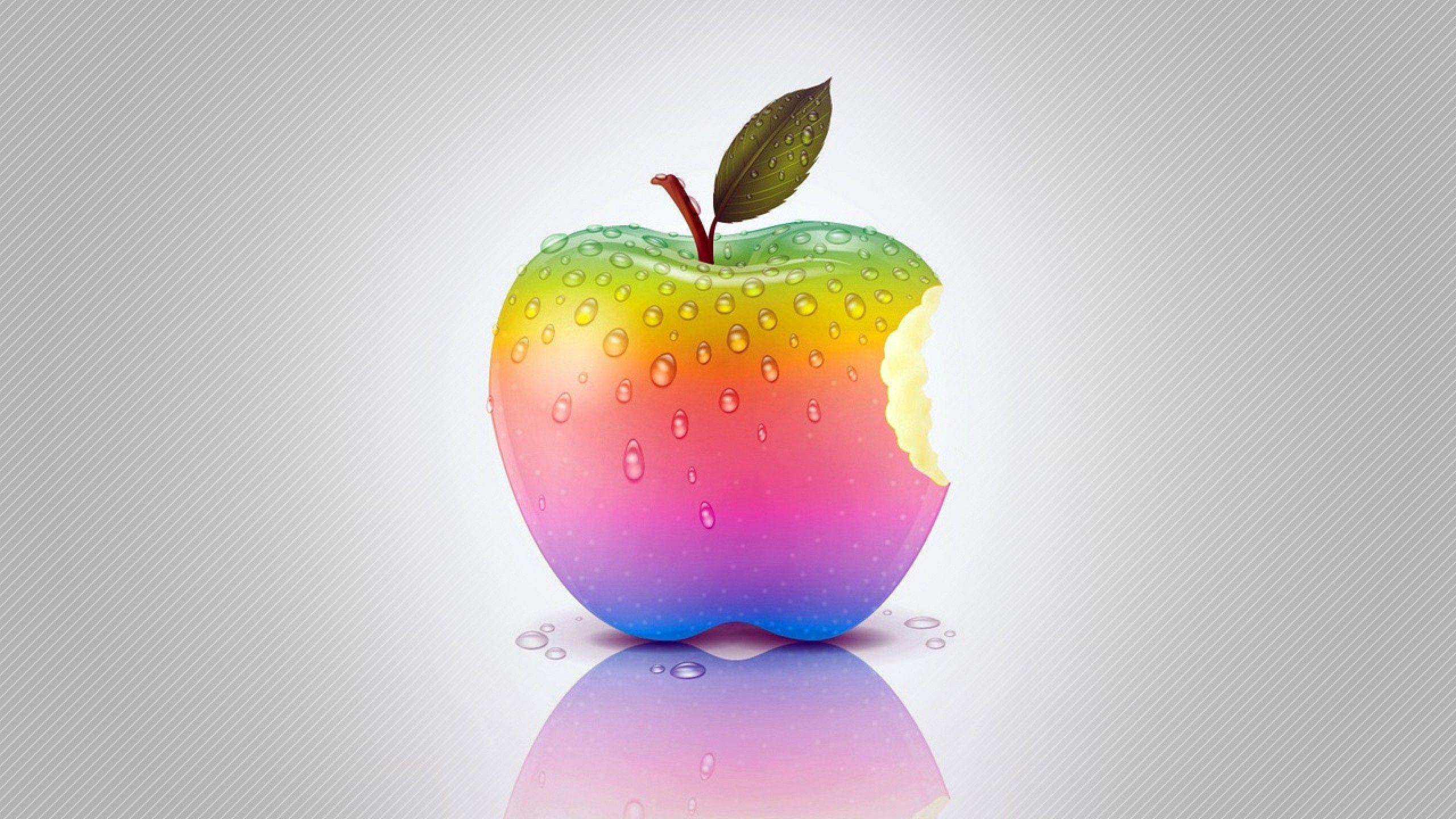 Colorful Apple Wallpaper Wide or HDD Wallpaper