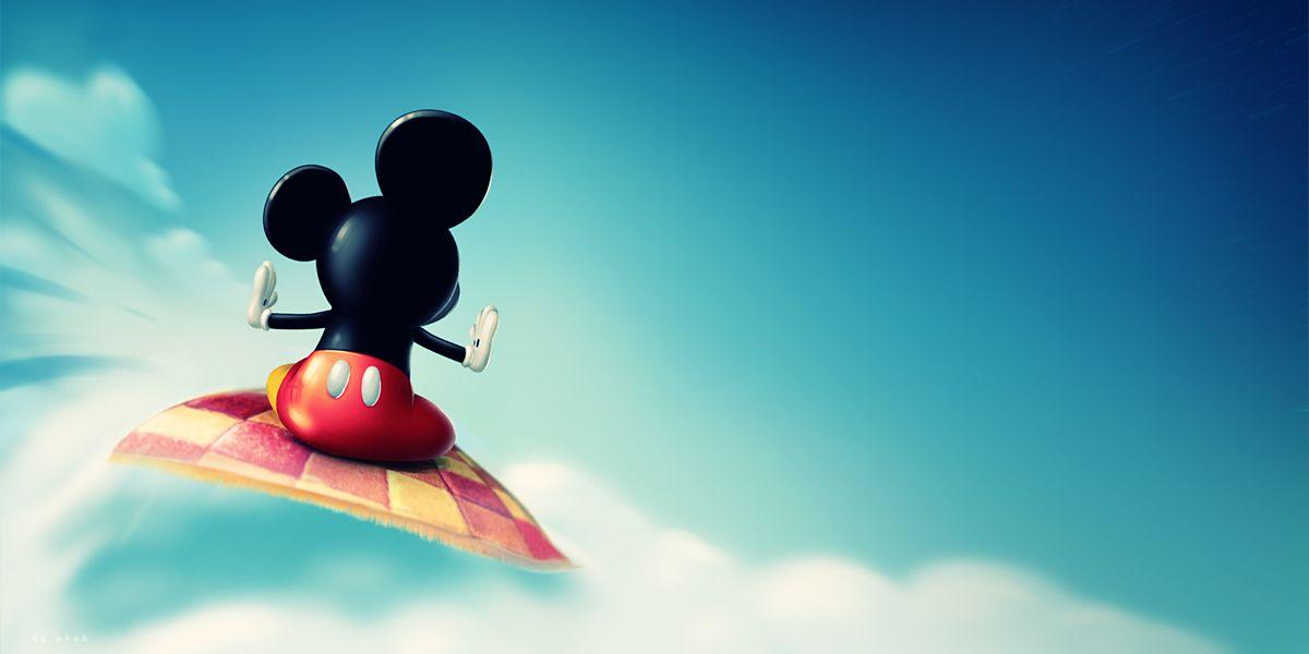 Mickey Mouse Twitter Cover & Twitter Background