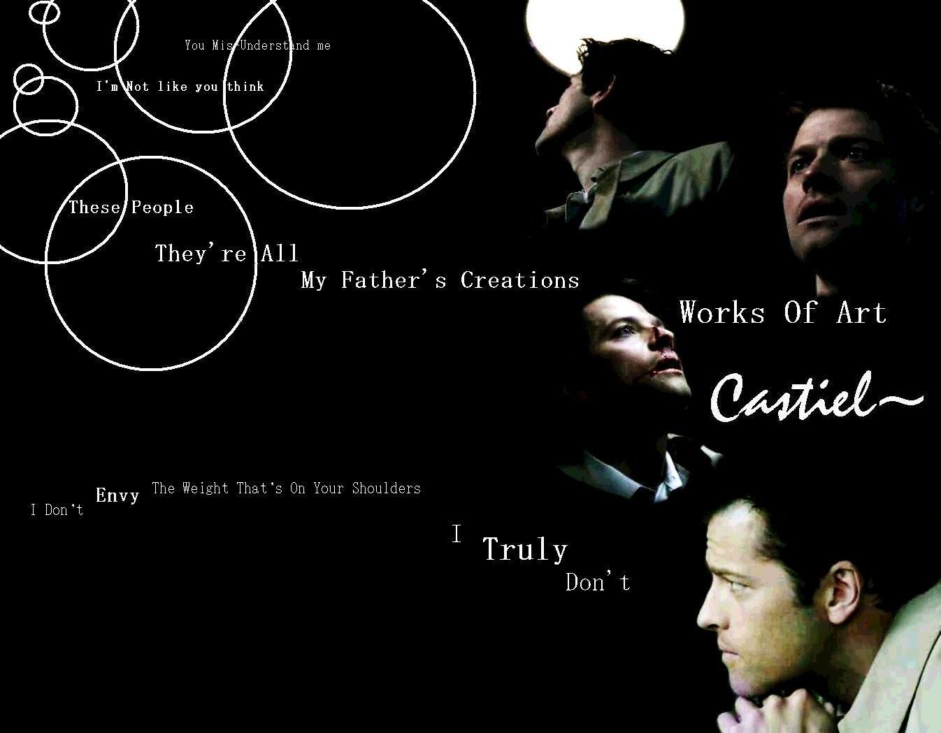 image For > Supernatural Castiel iPhone Wallpaper