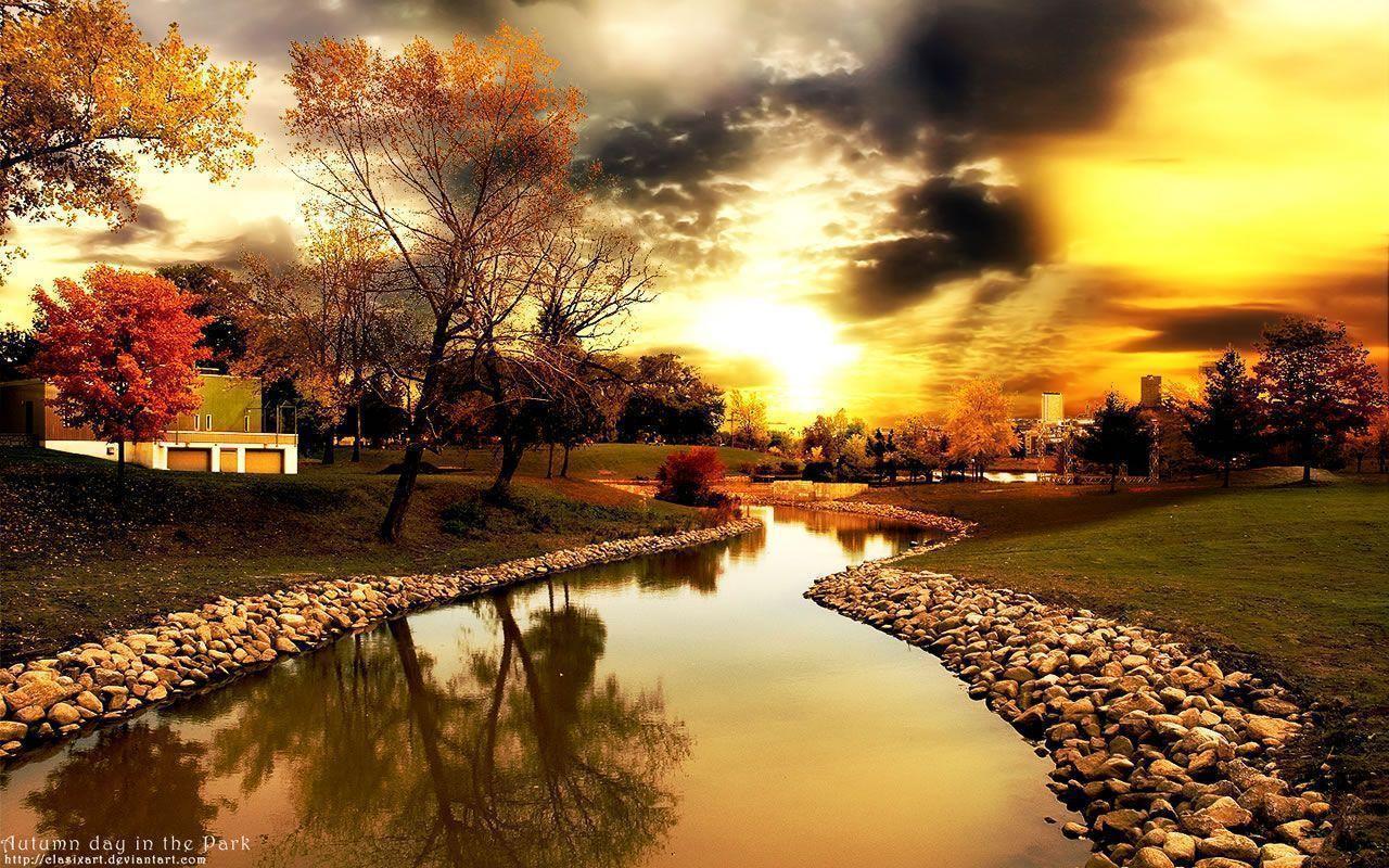 Pix For > HD Fall Landscape Wallpaper