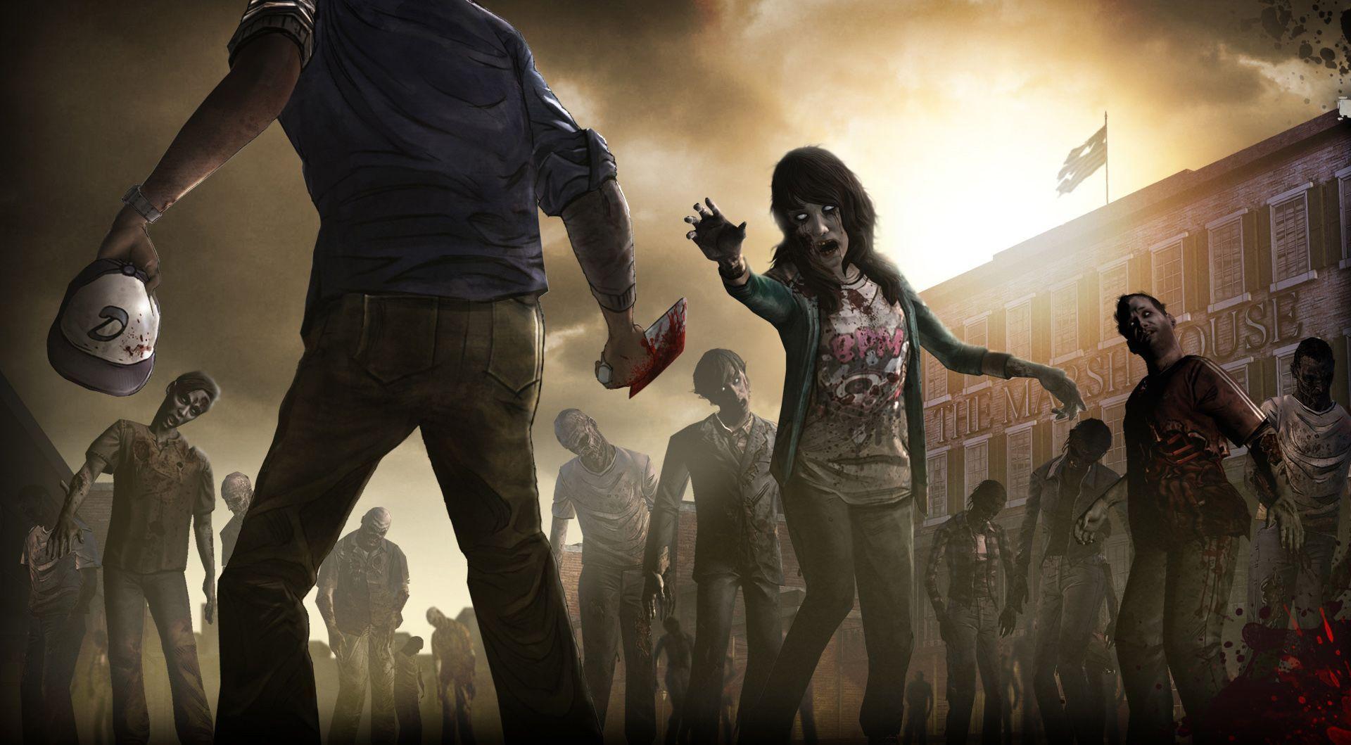 image For > Walking Dead Game Wallpaper