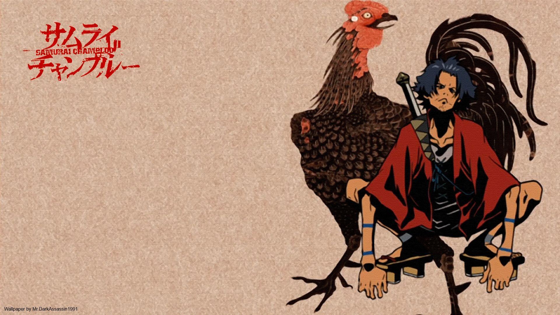 Download wallpaper samurai champloo, Wandering Swordsman, Mugen