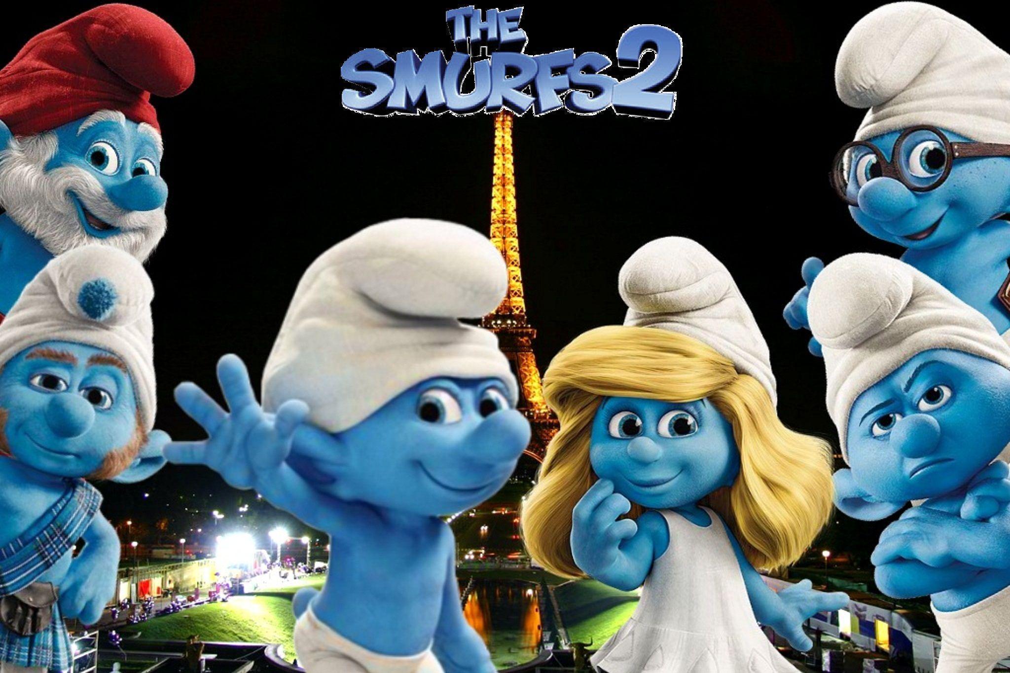 Extreme The Smurfs Wallpaper Free For iPad