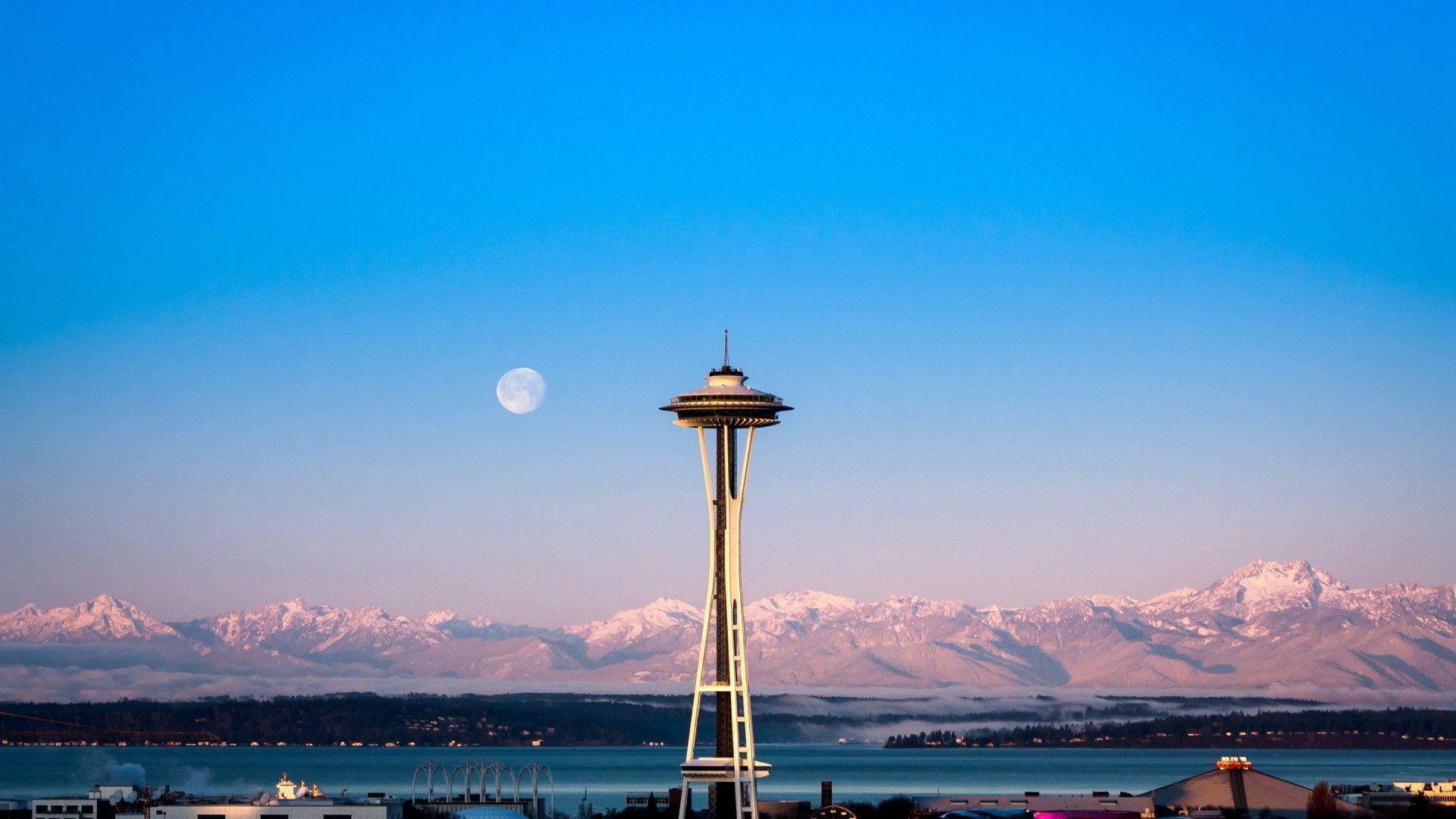 HD Lunar Seattle Wallpaper