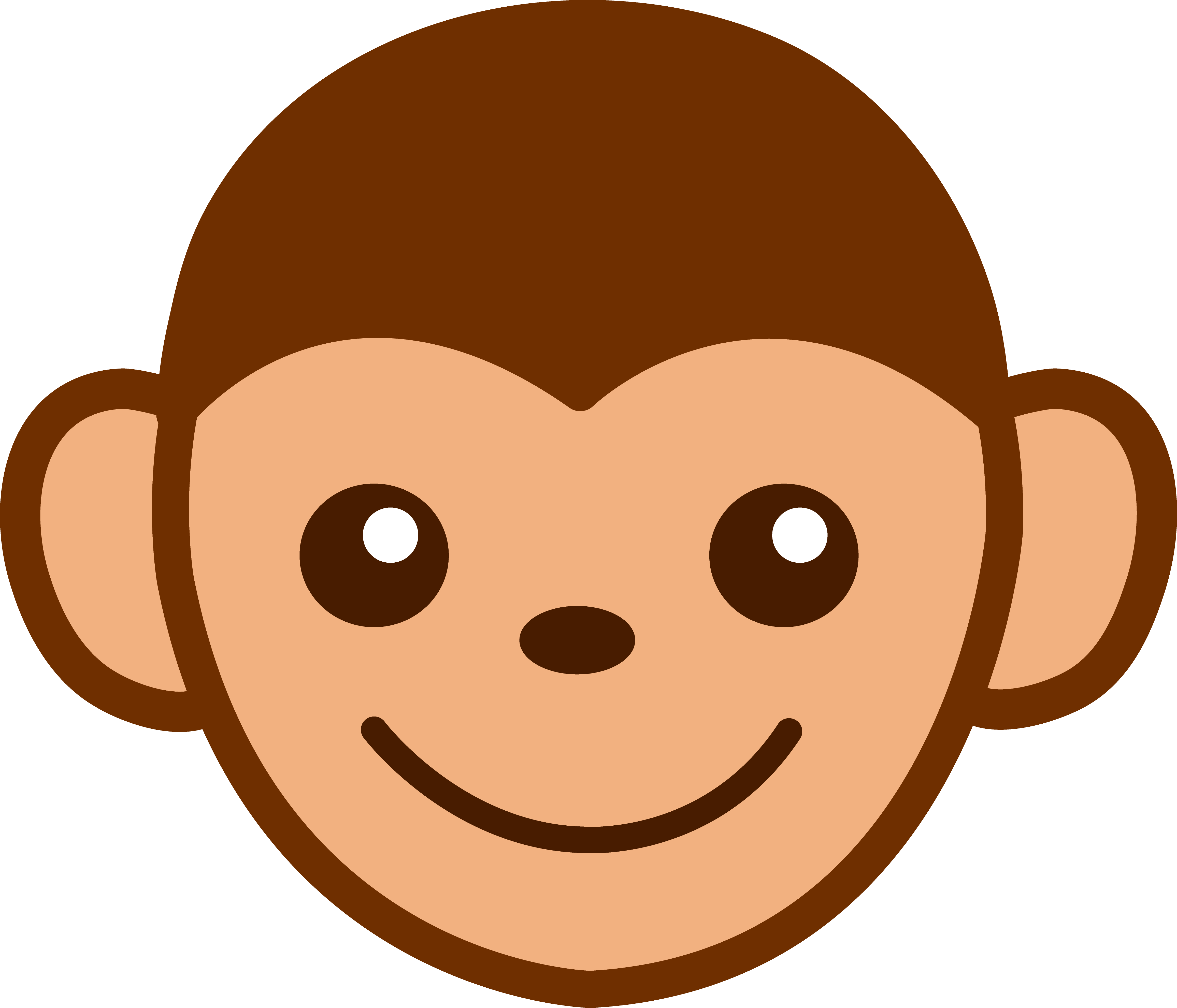 Free Wallpaper for Laptop Background Funny Cartoon Monkey Face
