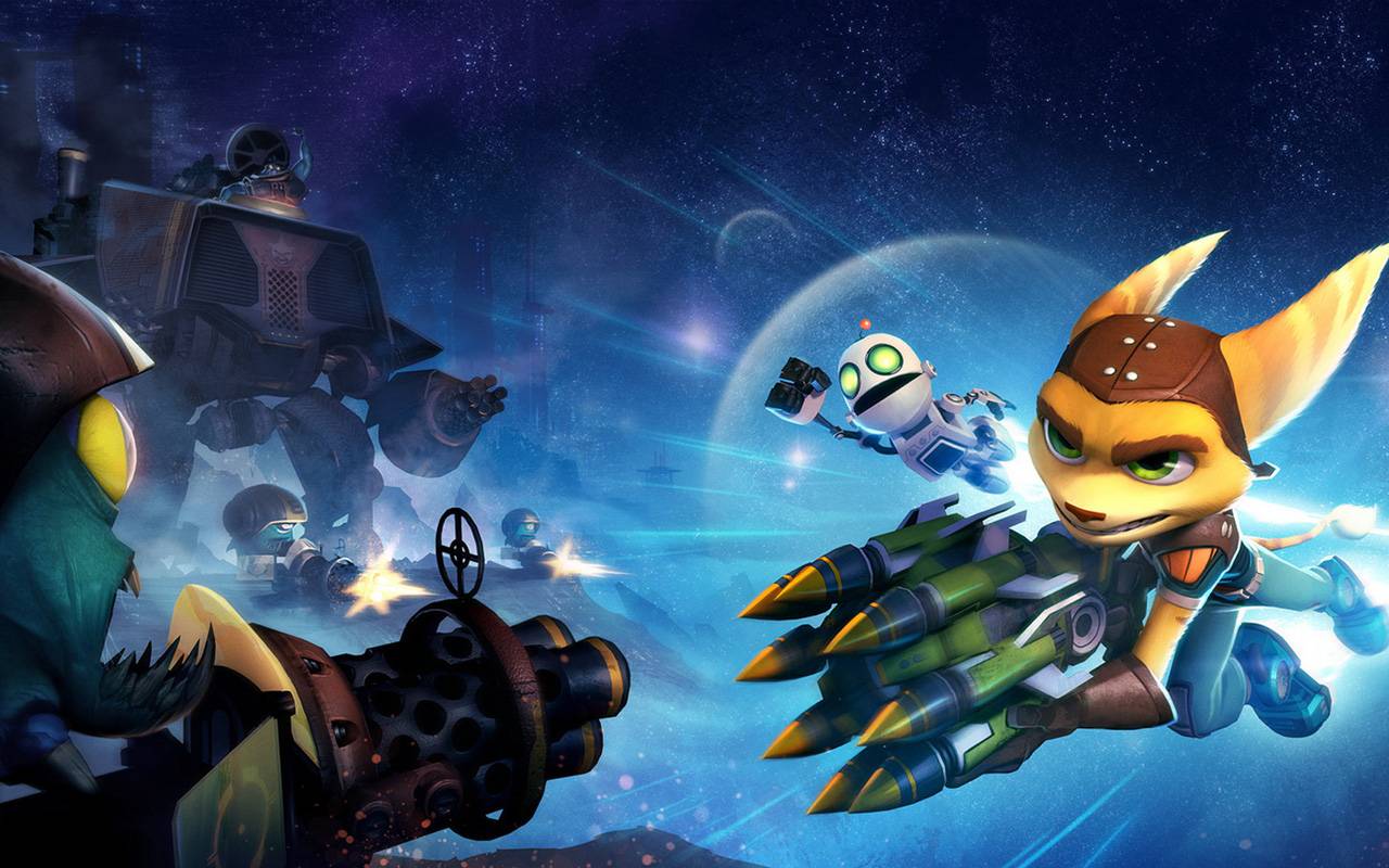 Ratchet And Clank Full Frontal Assault / Q- Force Wallpaper In HD