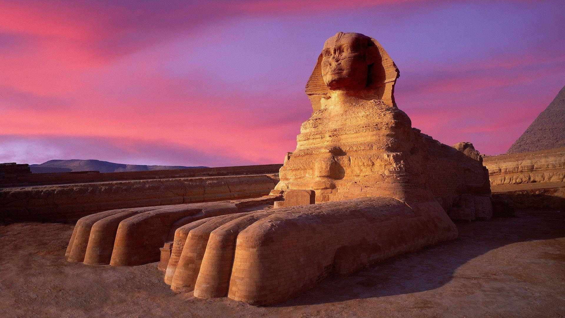 A Quoi Sert Le Sphinx D Egypte The Sphinx and the Great Pyramid.