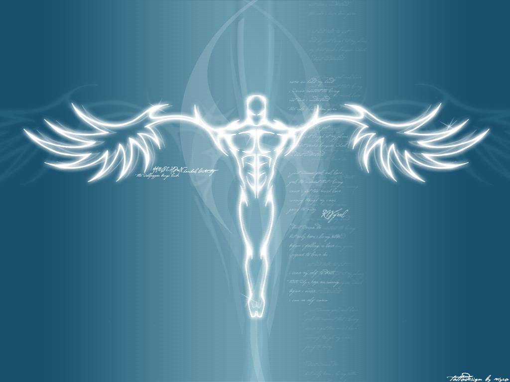 Angel Wings Tattoo Desktop Wallpaper Picture Background