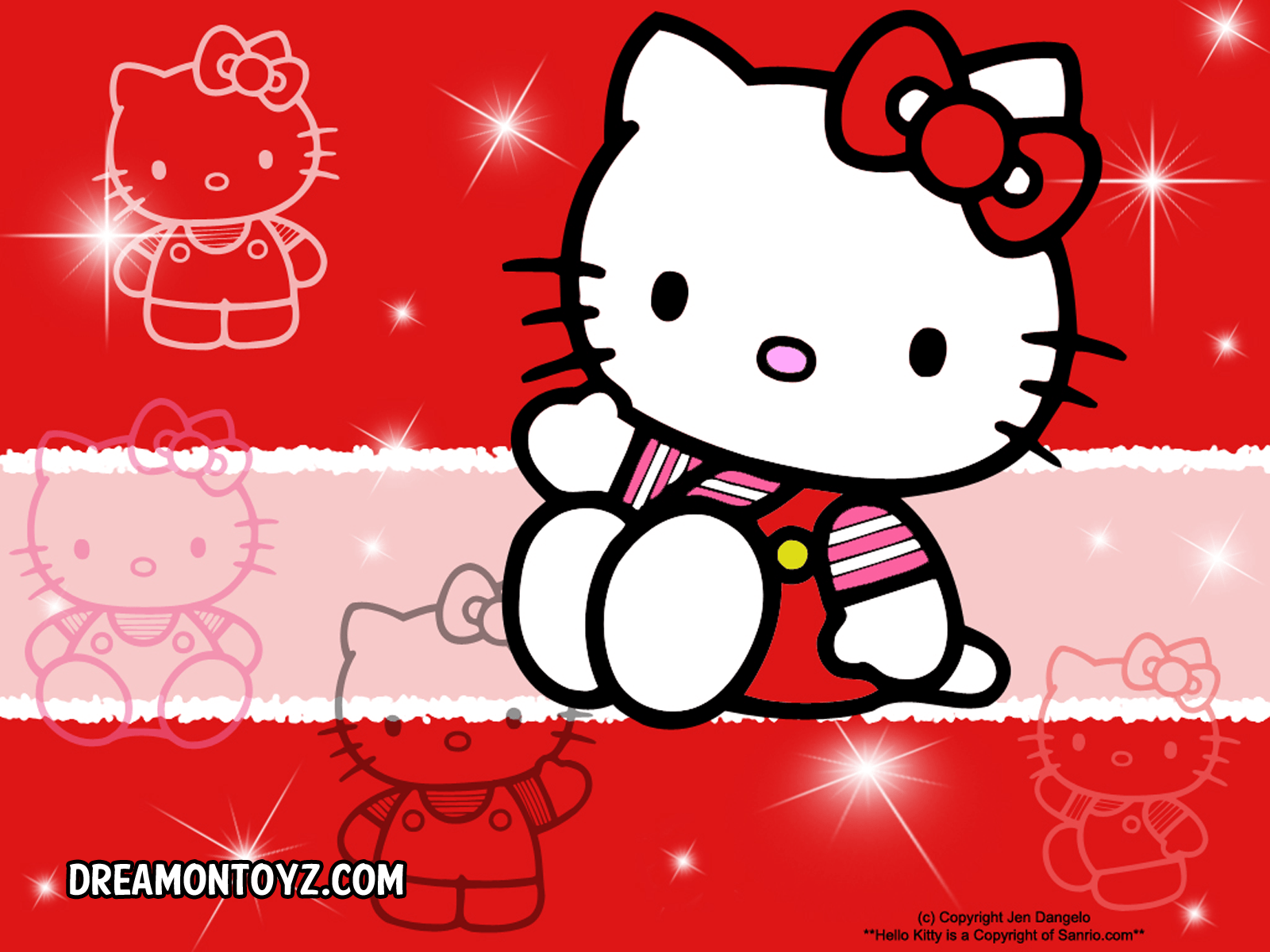 FREE Cartoon Graphics / Pics / Gifs / Photographs: Hello Kitty