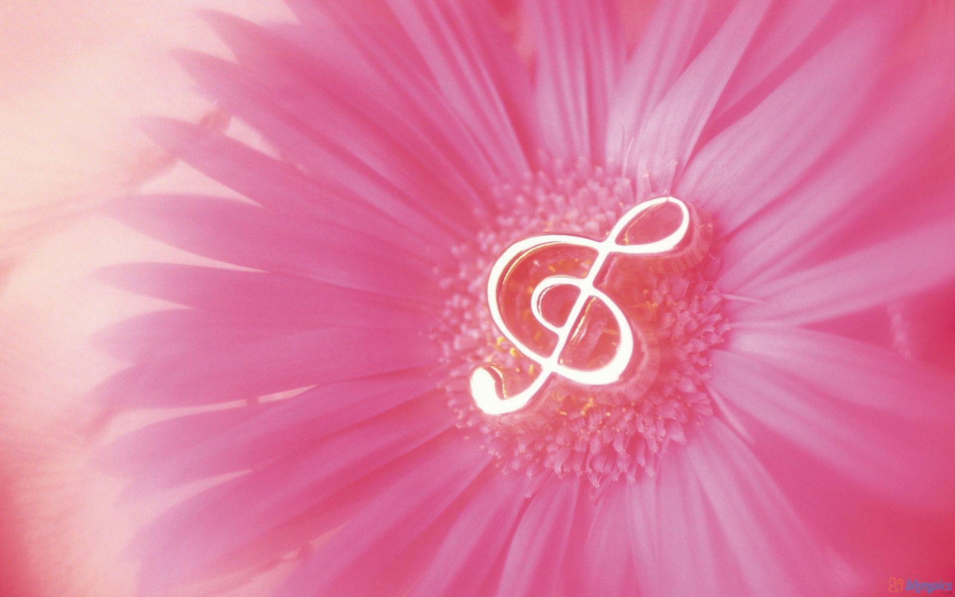 Pink Music Note Wallpaper Image & Picture