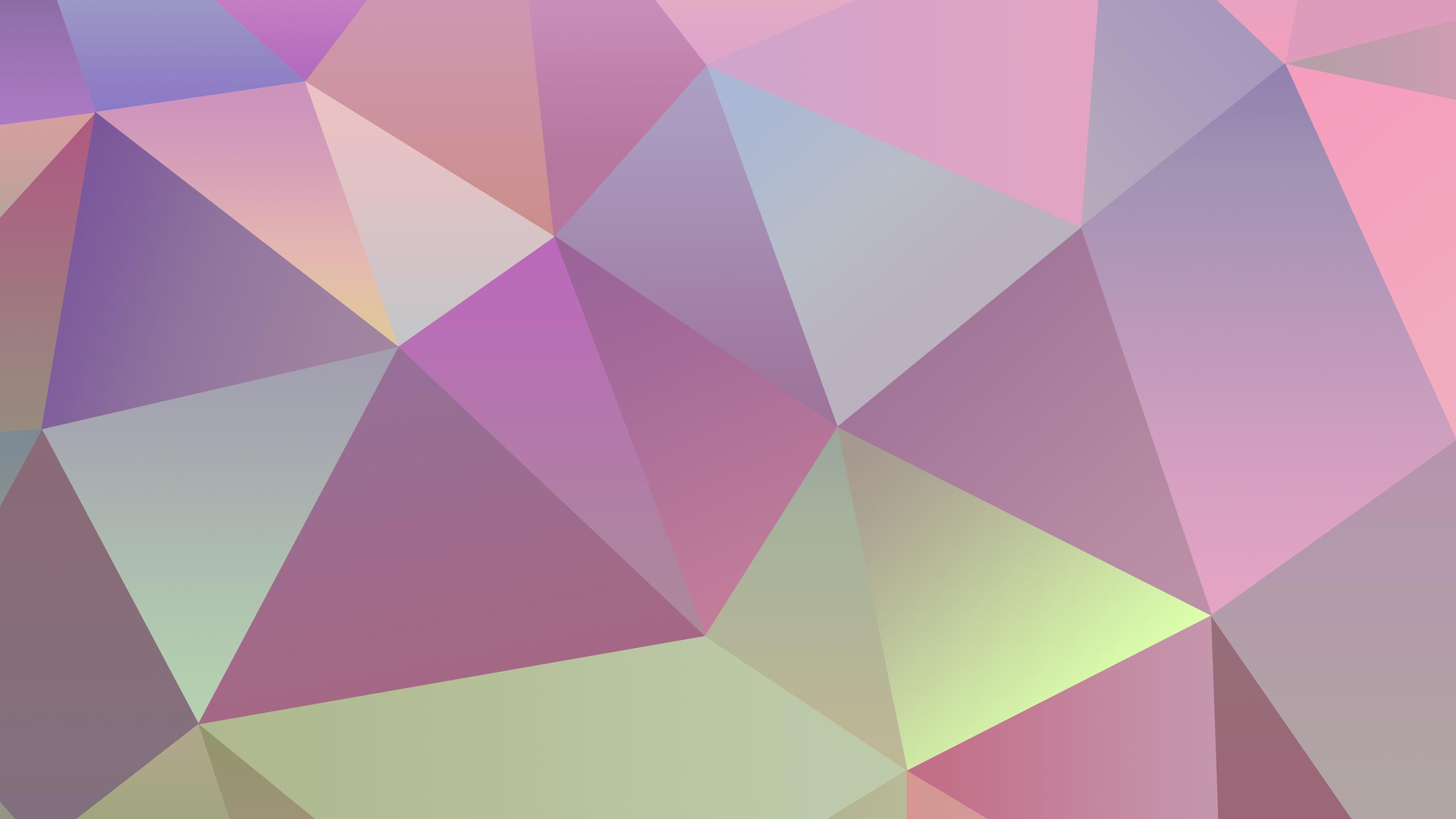 Pastel polygon Wallpaper #