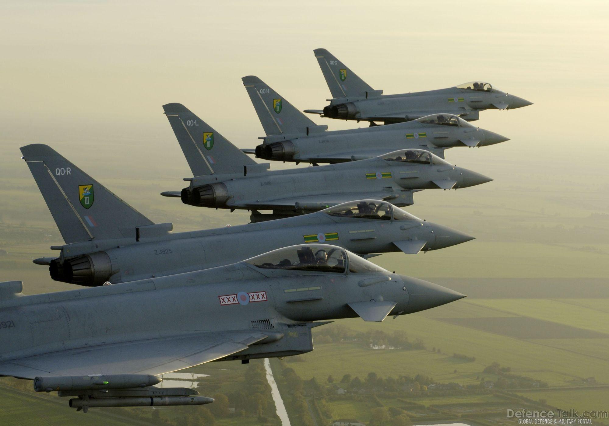 Wallpaper For > Raf Eurofighter Typhoon Wallpaper