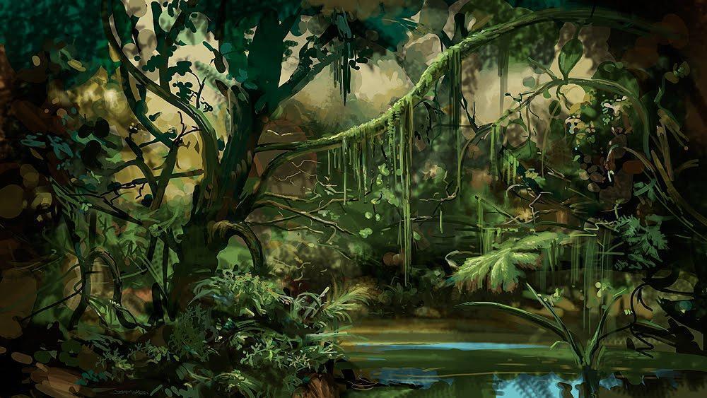 Jungle Background Wallpaper