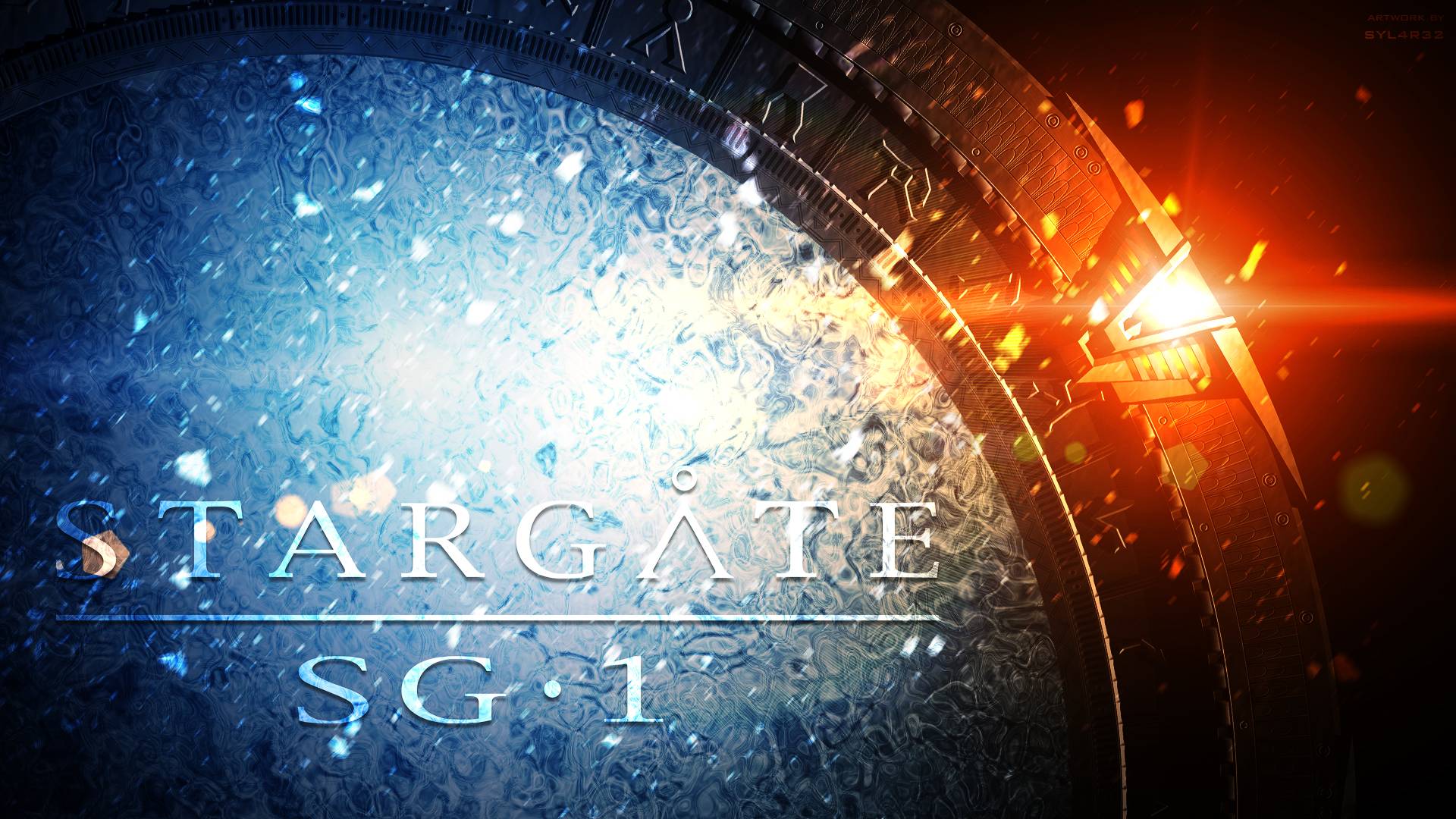 Stargate SG 1 Title Wallpaper (No Logo Version)