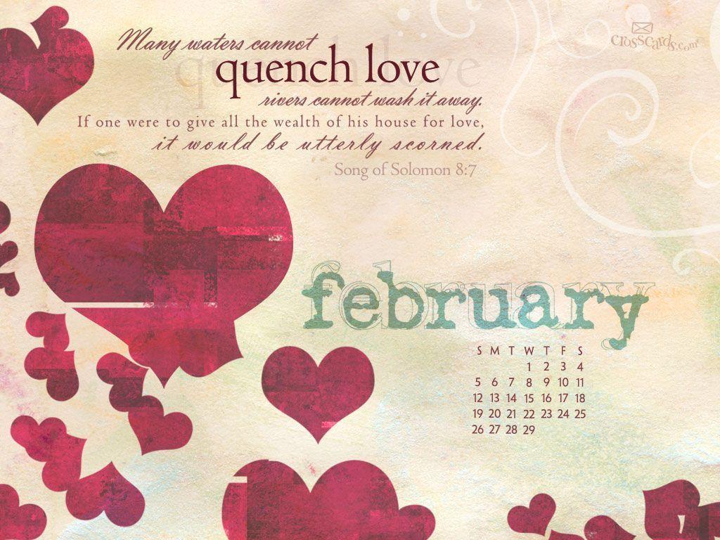 Feb 2012 Waters Desktop Calendar- Free Monthly Calendars