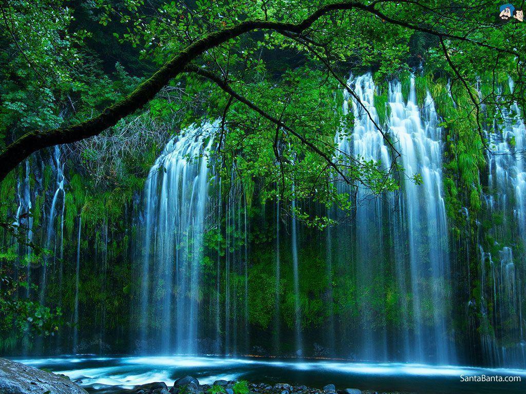 Free Download Waterfalls HD Wallpaper