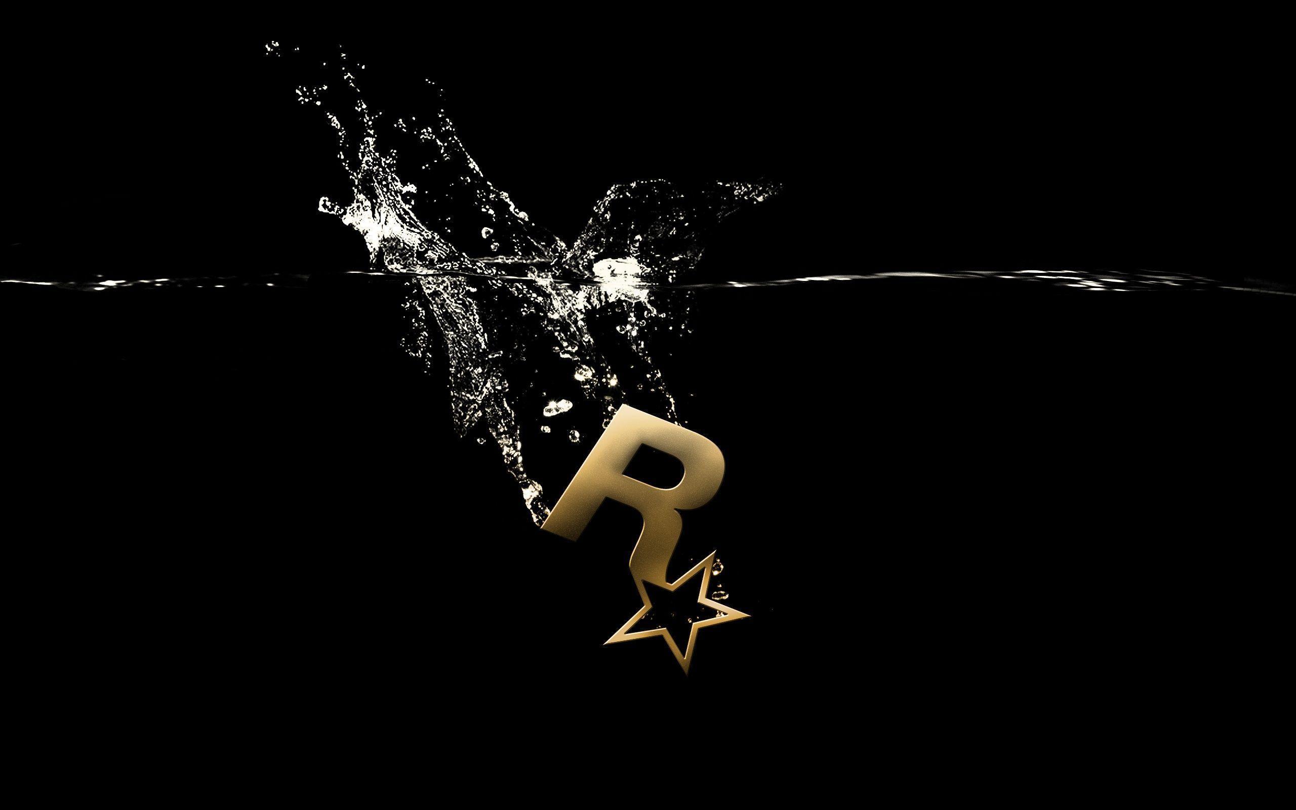 Rockstar Logo In Water Wallpaper. Paravu.com
