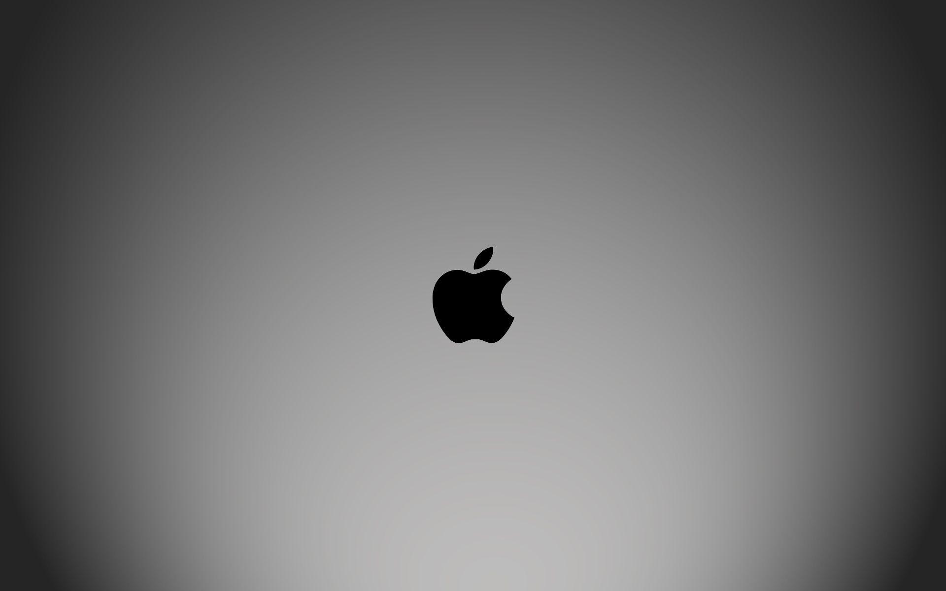 Apple Black And White Wallpaper and Background