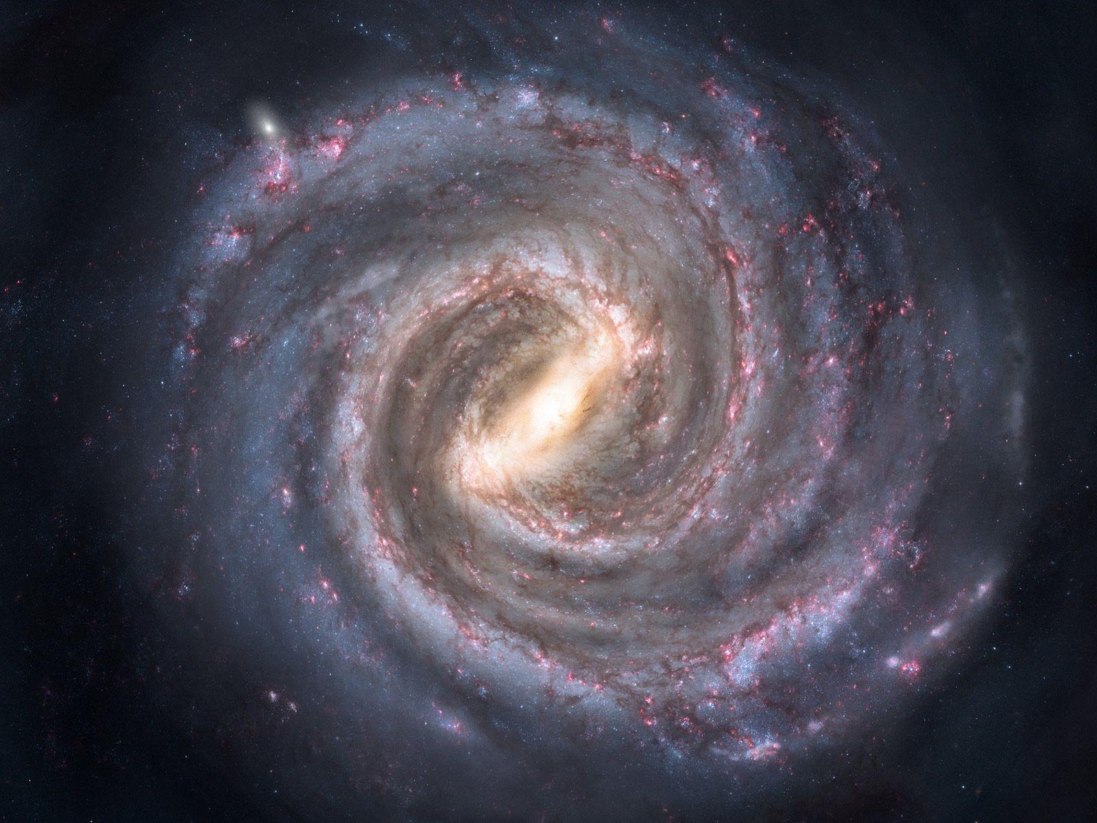 Image: Milky Way galaxy Desktop Wallpaper. INLine