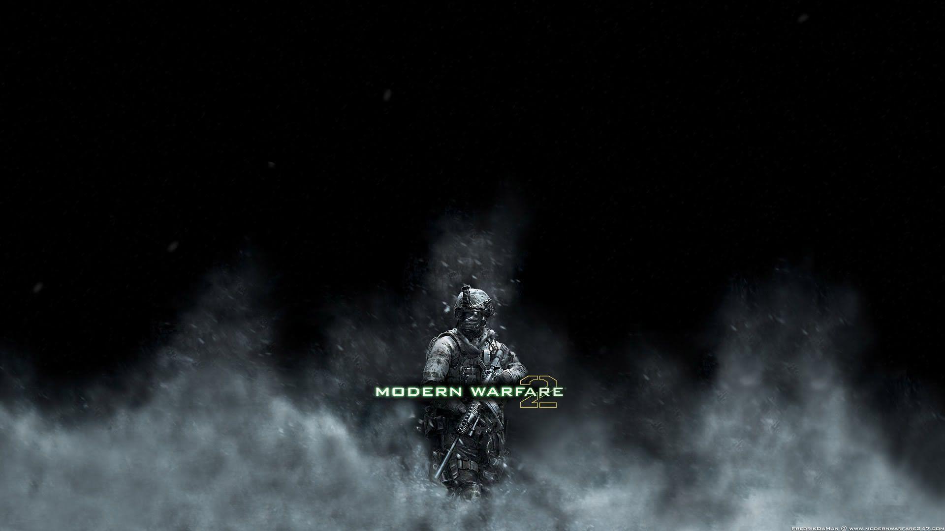 Modern Warfare 2 Smoke Wallpaper
