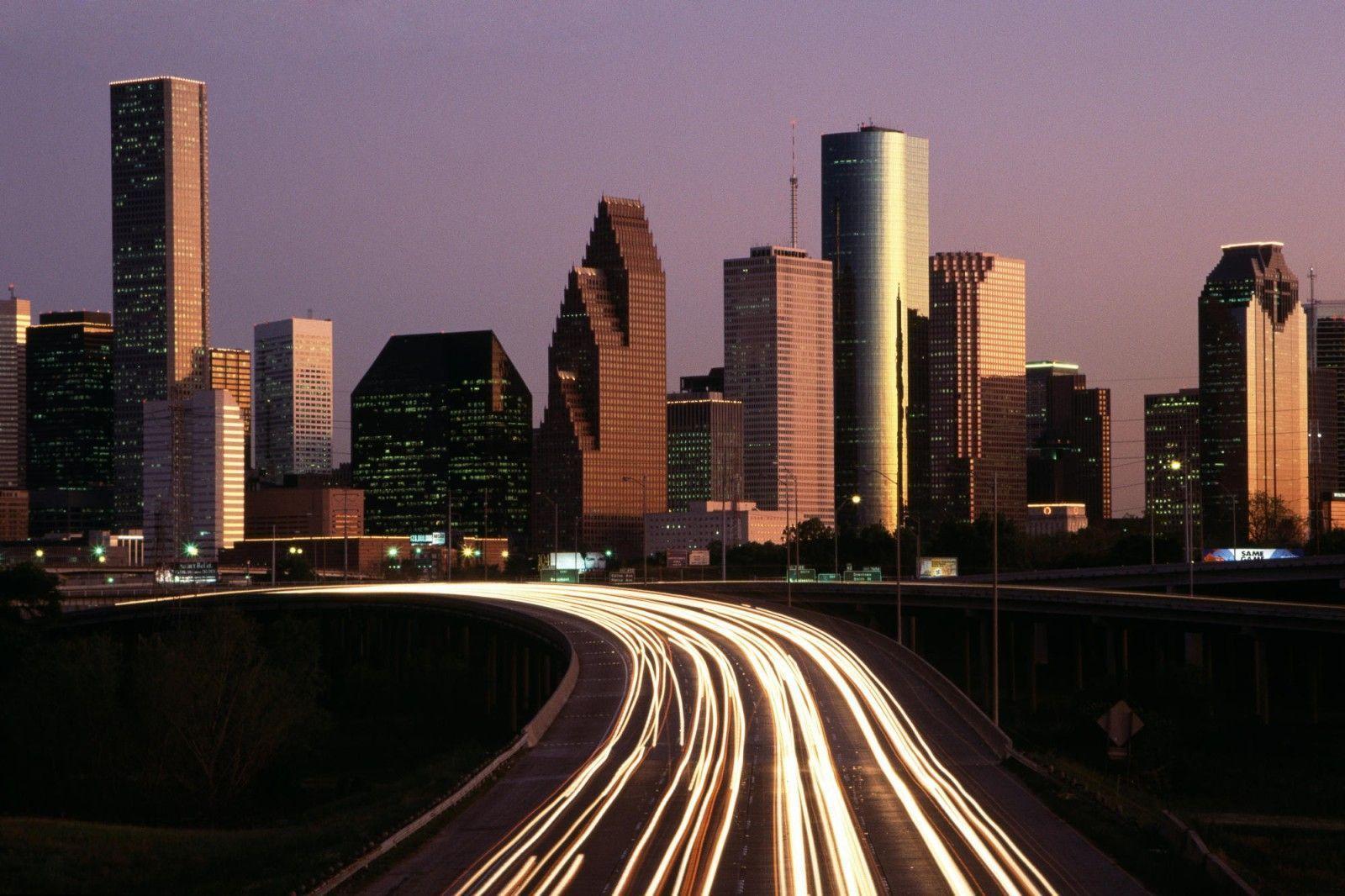 Houston Skyline At Dusk Texas Travel photo and wallpaper