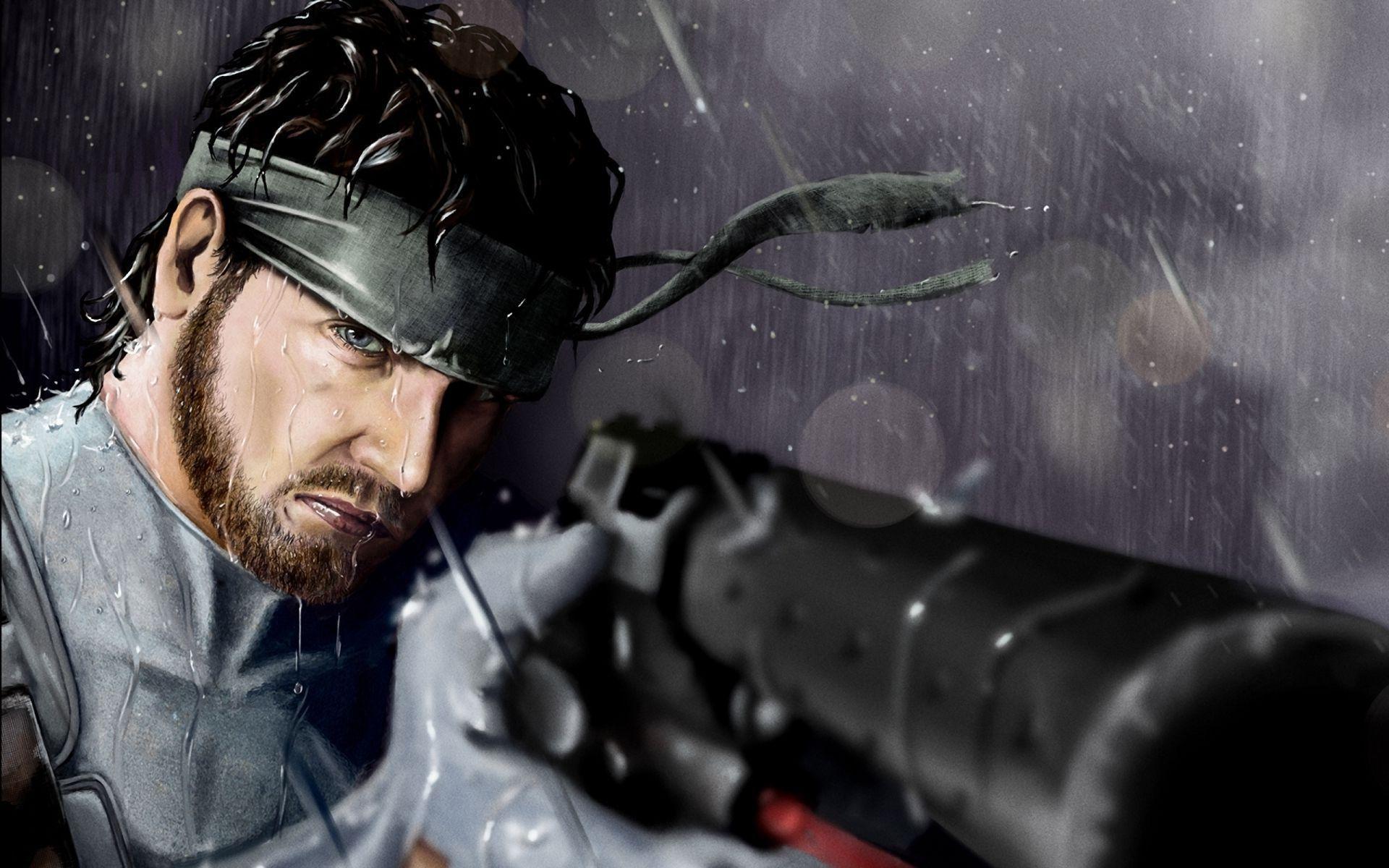 Metal Gear Solid Snake Wallpaper Sagaly