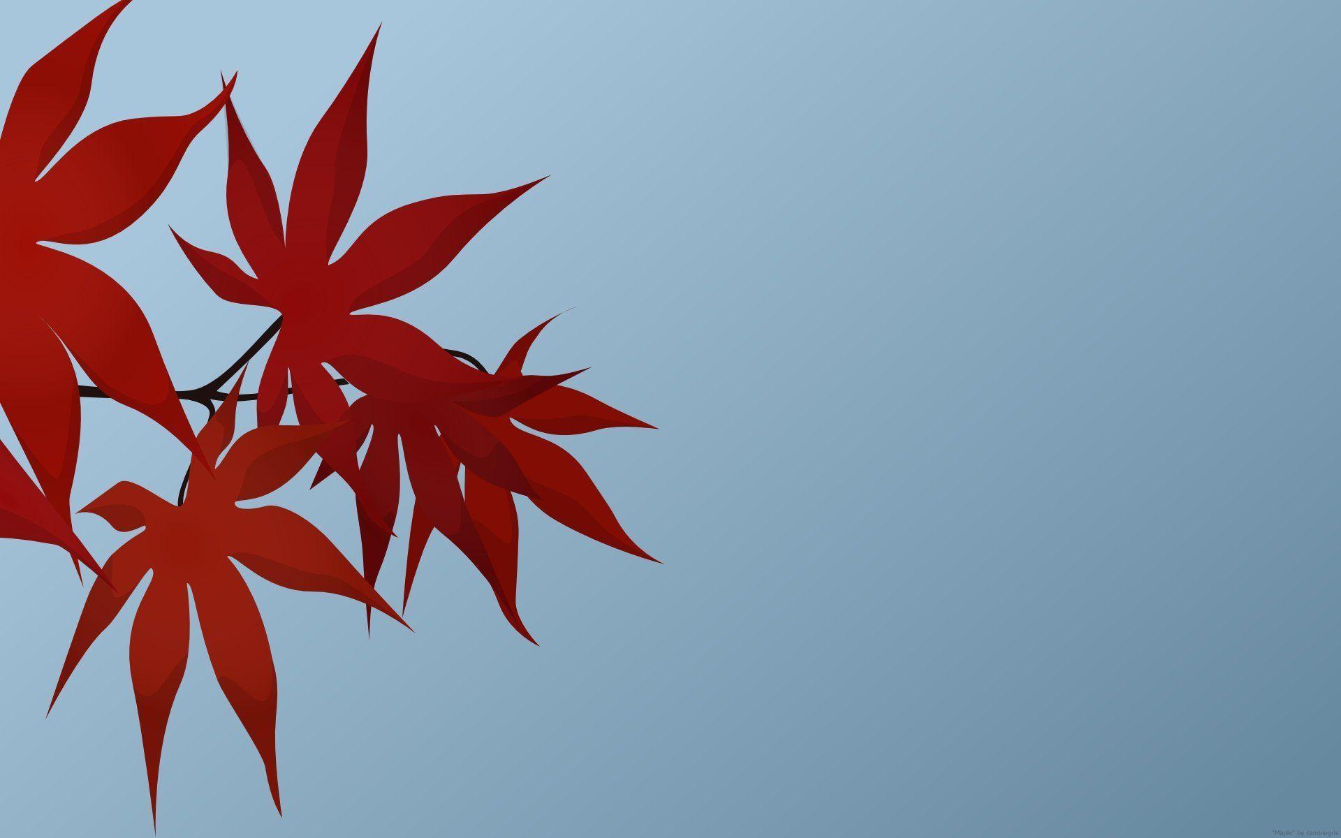 Red Leaves Winter HD Wallpaper Wallpaper Inn