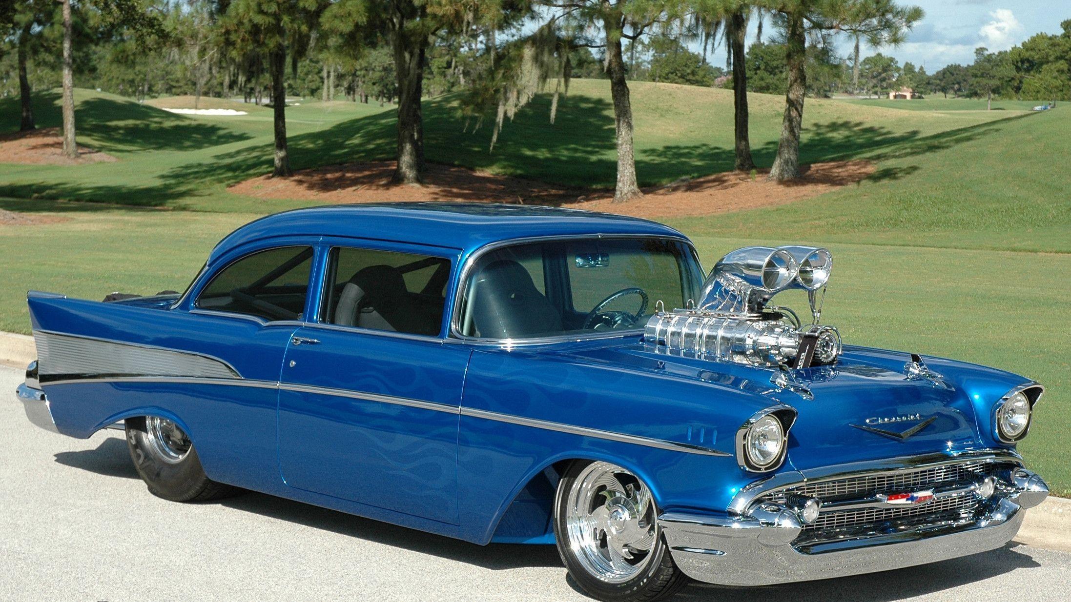 image For > 57 Chevy Wallpaper