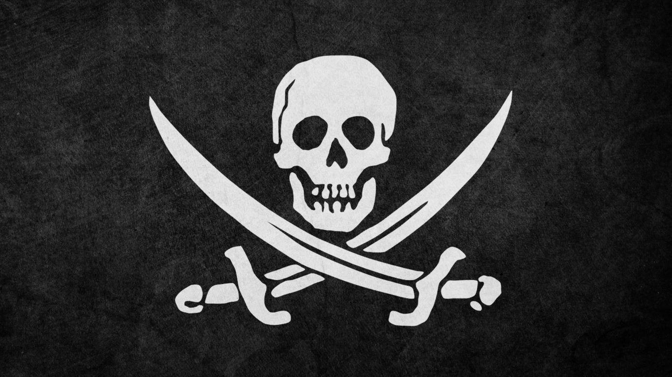 Desktop Wallpaper Jolly Roger Pirate Flag 1680 X 1050 127 Kb Jpeg