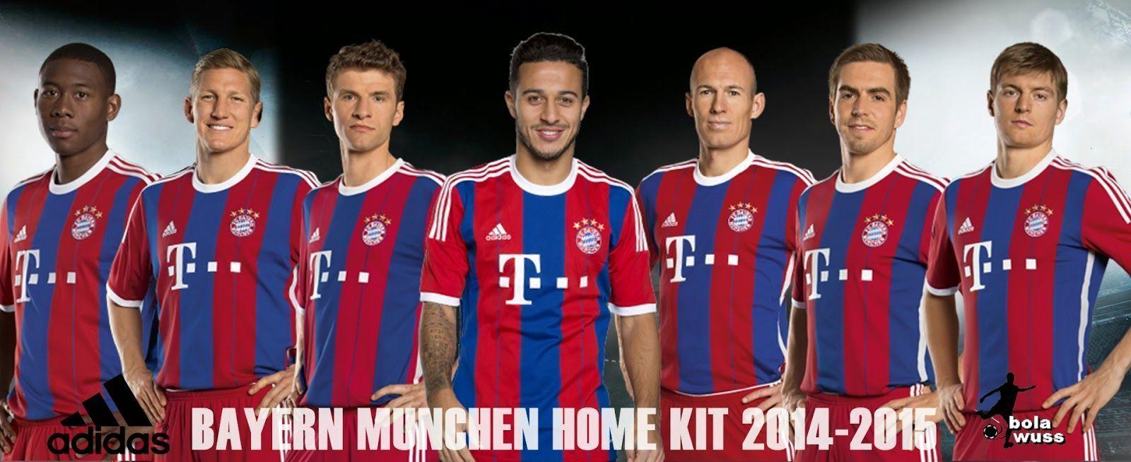 Bayern munich 2015 Adidas football jersey photo