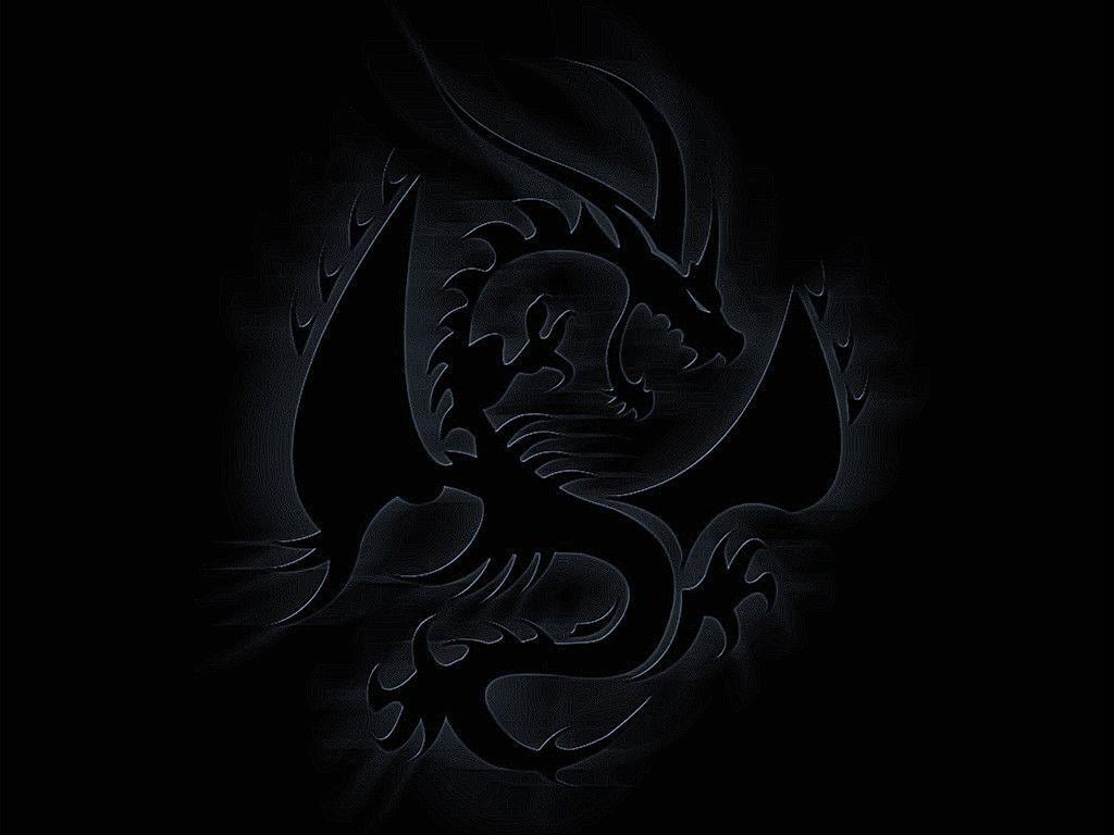 black dragon background