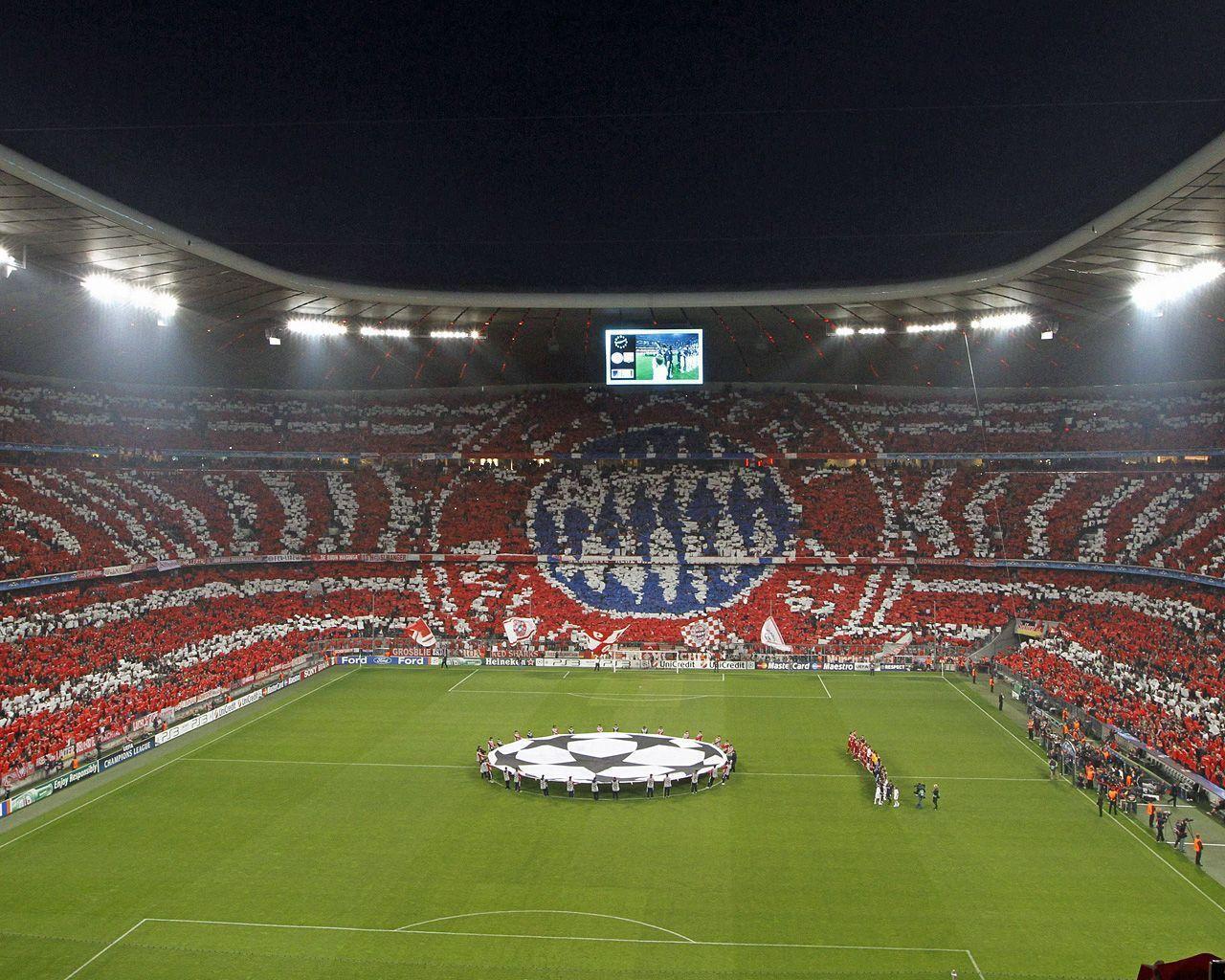 image For > Bayern Munich Stadium Wallpaper