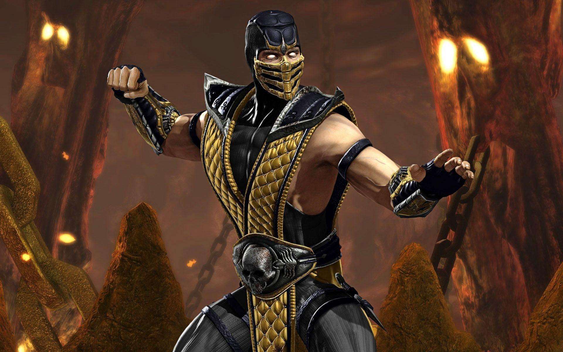 Download Scorpion In Mortal Kombat HD Wallpaper (4070) Full Size