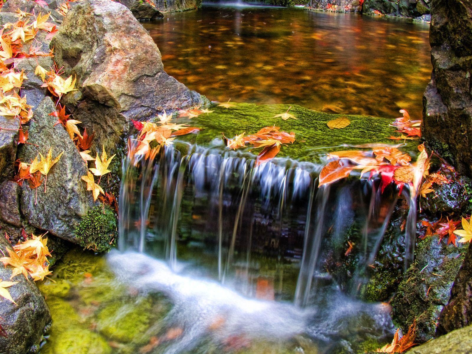 Nature Picture Waterfalls Wallpaper Desktop