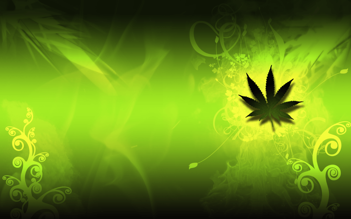 Marijuana Background For Myspace